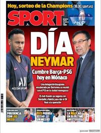 Portada Sport 2019-08-29
