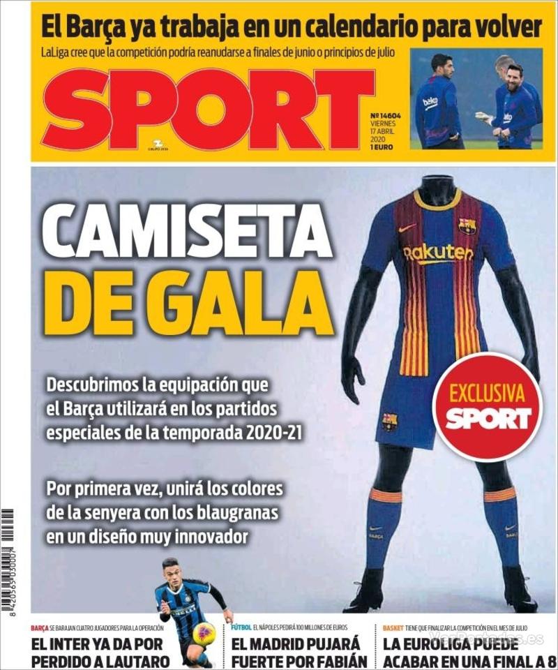 Portada Mundo Deportivo 2020-04-17