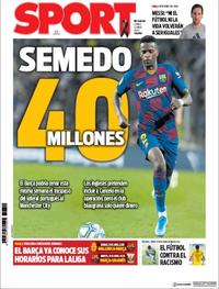 Portada Sport 2020-06-01