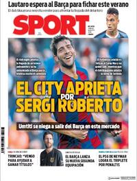 Portada Sport 2020-08-01