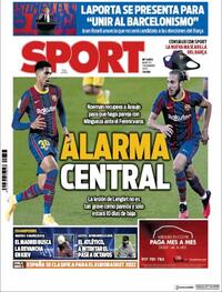 Portada Sport 2020-12-01