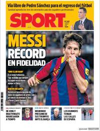 Sport - 03-05-2020