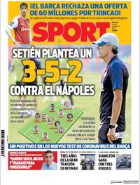 Portada Sport 2020-08-03