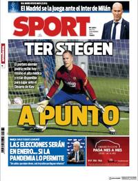 Portada Sport 2020-11-03