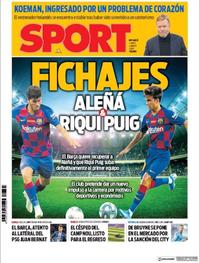 Portada Sport 2020-05-04