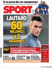 Portada Sport 2020-05-05