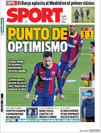 Portada Sport 2020-10-05
