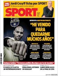 Portada Sport 2020-03-06