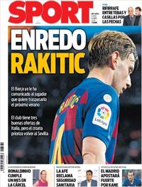 Portada Sport 2020-04-06