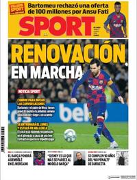 Portada Sport 2020-06-06