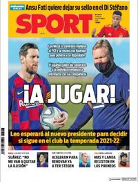 Portada Sport 2020-09-06