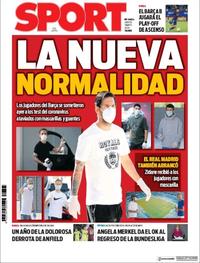 Portada Sport 2020-05-07