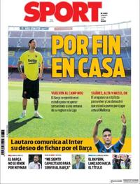 Portada Sport 2020-06-07