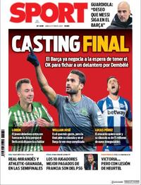Portada Sport 2020-02-08
