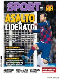 Portada Sport 2020-03-08