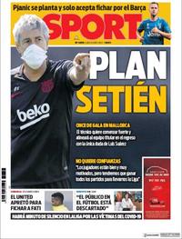 Portada Sport 2020-06-08