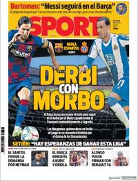Portada Sport 2020-07-08