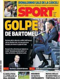 Portada Sport 2020-04-09