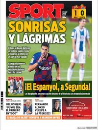 Portada Sport 2020-07-09