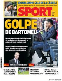 Portada Sport 2020-04-10