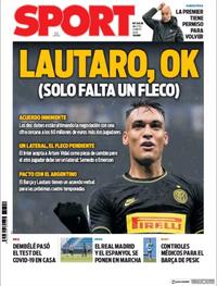 Portada Sport 2020-05-12
