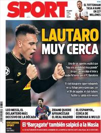 Portada Sport 2020-04-13