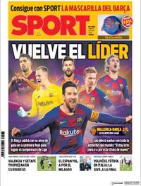 Portada Sport 2020-06-13