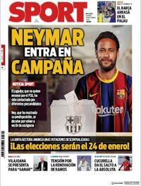 Portada Sport 2020-11-13