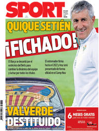 Portada Sport 2020-01-14