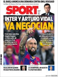 Portada Sport 2020-04-14