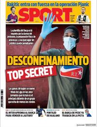Portada Sport 2020-05-14