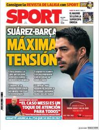 Portada Sport 2020-09-14