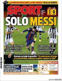 Portada Sport 2020-12-14