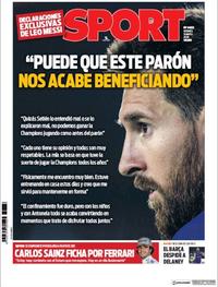 Portada Sport 2020-05-15