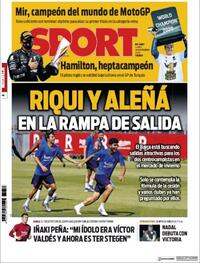 Portada Sport 2020-11-16