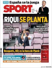 Portada Sport 2020-11-17