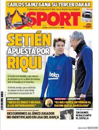 Portada Sport 2020-01-18