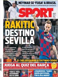 Portada Sport 2020-03-19