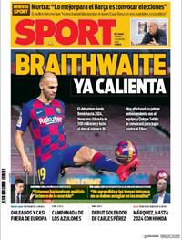 Portada Sport 2020-02-21