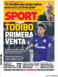 Portada Sport 2020-05-21