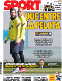 Portada Sport 2020-02-22