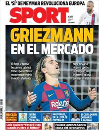 Portada Sport 2020-03-22