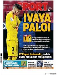 Portada Sport 2020-11-22