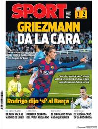 Portada Sport 2020-01-23