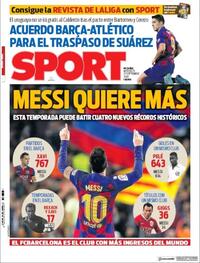 Portada Sport 2020-09-23