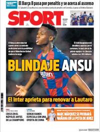 Portada Sport 2020-07-24
