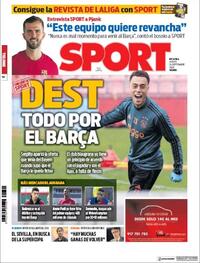 Portada Sport 2020-09-24