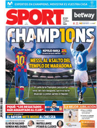 Portada Sport 2020-02-25