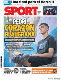 Portada Sport 2020-07-26