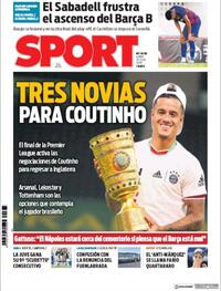 Portada Sport 2020-07-27